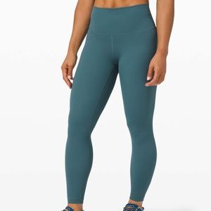 Lululemon Wunder Under High-Rise Tight 25" - Desert Teal - Size 4